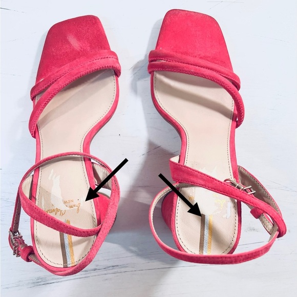 Sam Edelman NEW Kia, Suede 4” Block Heel, Buckle Strap, Dahlia Pink, Size 8 - Picture 10 of 10